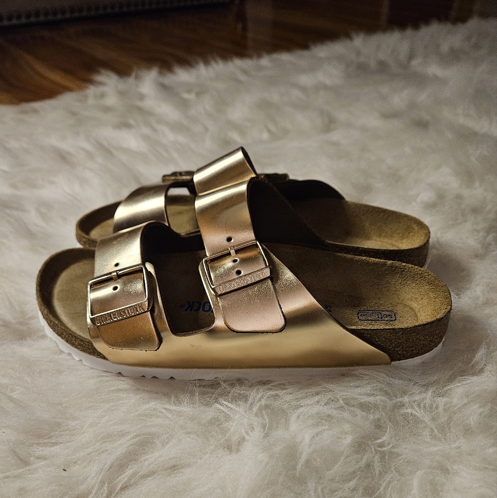 Birkenstock Gold Sandals
